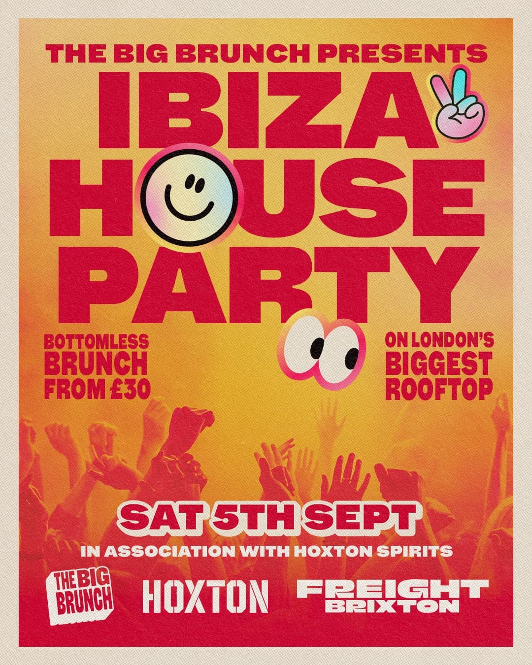 Ibiza House Party Brunch Presents Dirty Stereo at Freight Brixton