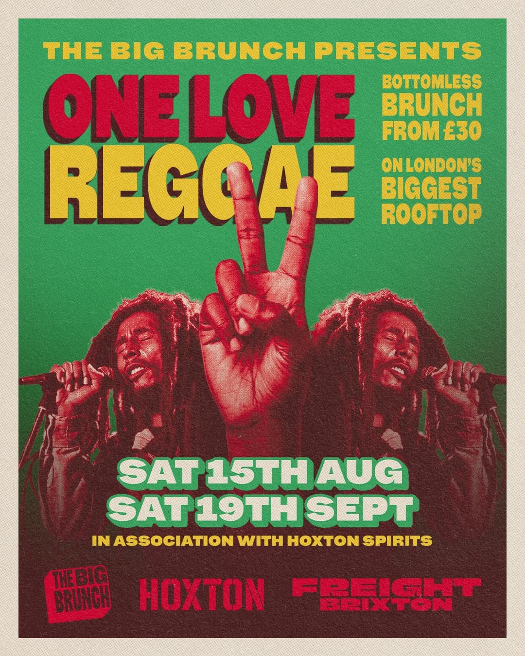 One Love Reggae Brunch at Freight Brixton