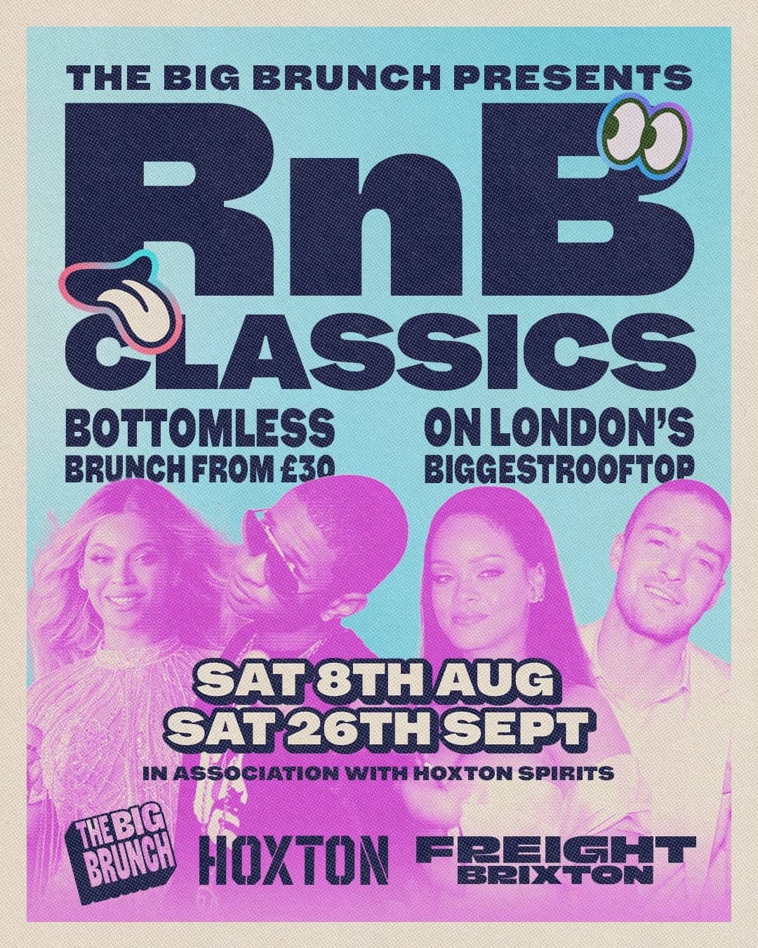 RNB Classics Brunch at Freight Brixton
