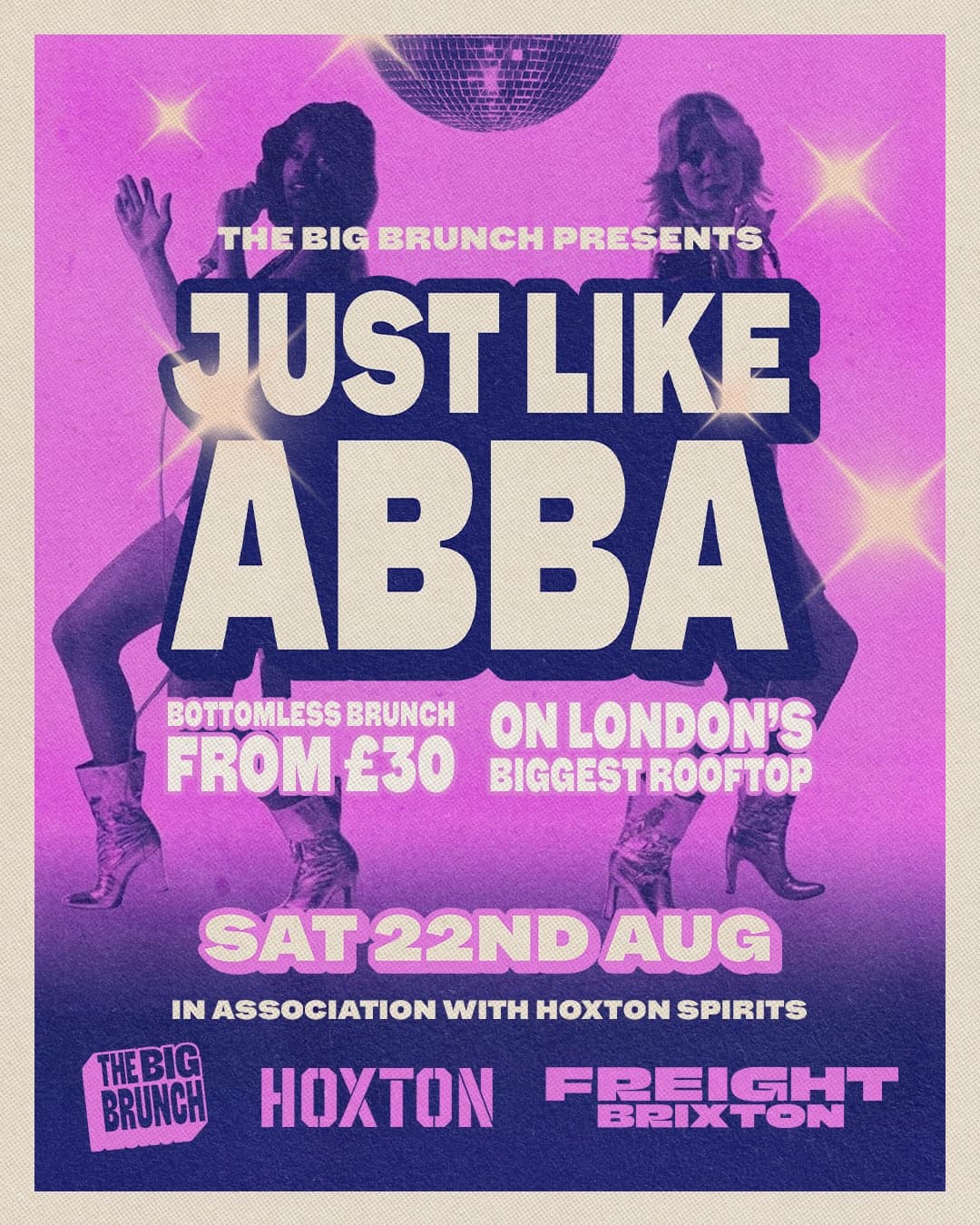 The ABBA Brunch at Freight Brixton